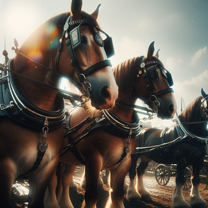 Cheval de trait : un Animal de force et de beauté