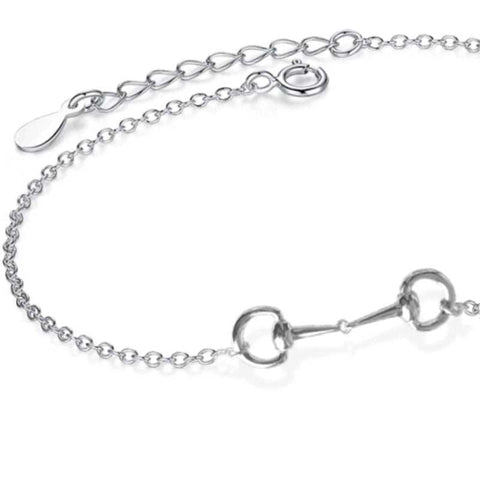 Bracelet mors de cheval- Argent ou Plaqué Or