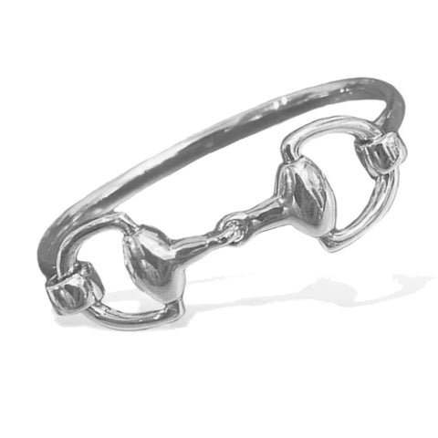 Bracelet mors de cheval - Argent massif