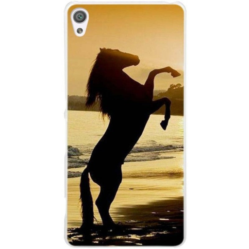 Coque pour Sony Images cheval debout - Séries C, E, M, X, Z