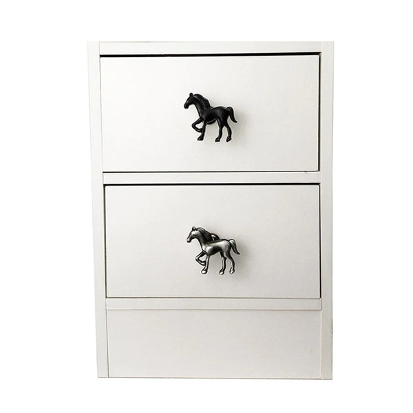 Poigné de tiroir ou placard cheval (lot de 2)