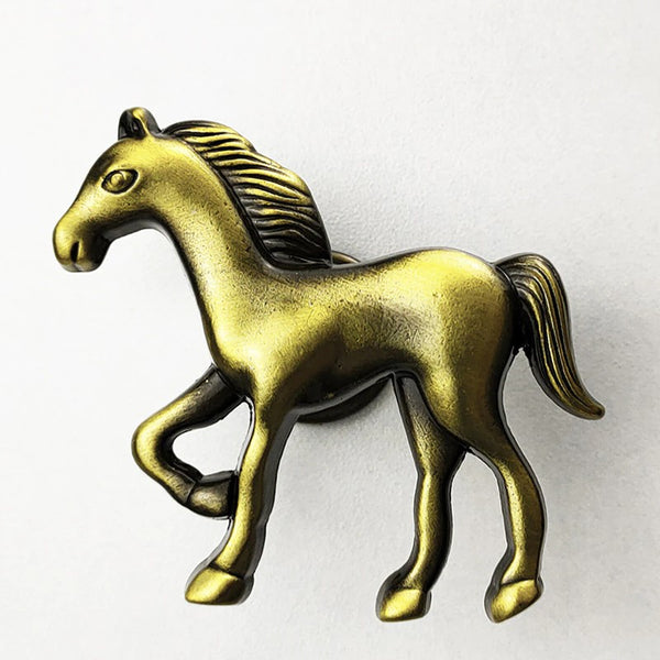 Poigné de tiroir ou placard cheval (lot de 2)