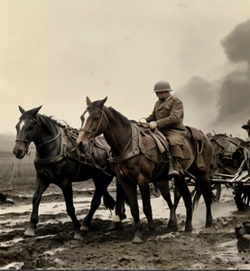 Destin épique des chevaux de guerre : Histoires de loyauté et de sacrifice