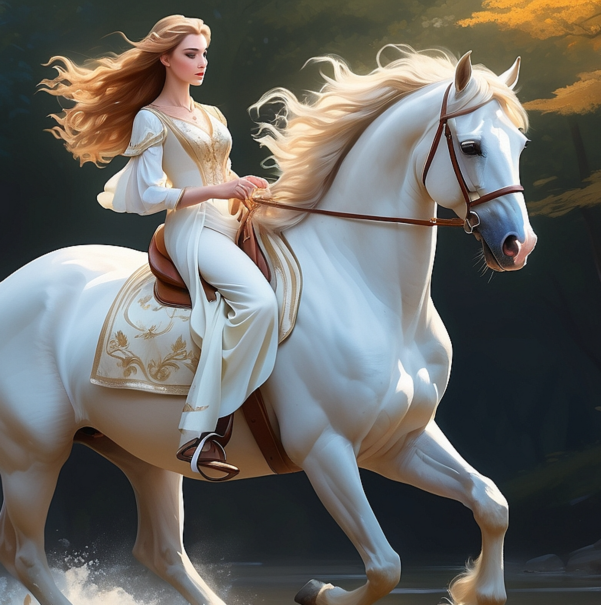 Cheval blanc : symbolisme, mythes et réalités fascinantes – Chevaux Passion, image size:1200x1209