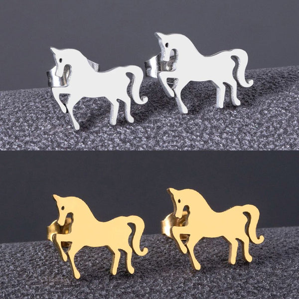 Boucles d'oreilles - Petits chevaux