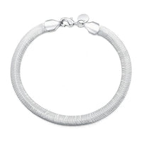 Bracelet ou collier Chaîne serpent plat