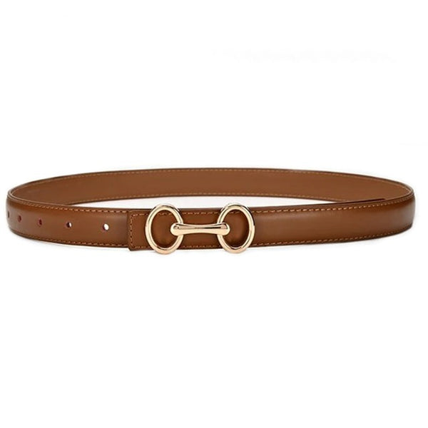 Ceinture femme Boucle inox mors de cheval