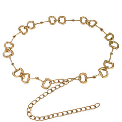 Ceinture femme métallique mors de cheval