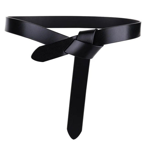 Ceinture femme sangle tout cuir