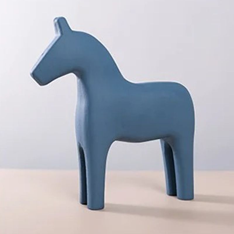 Statuette Déco en Bois Ngurah 30cm Blanc Statuette Déco en Bois Ngurah 30cm Blanc