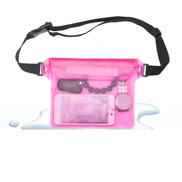 Pochette transparente étanche Waterproof pour smartphones et accessoires