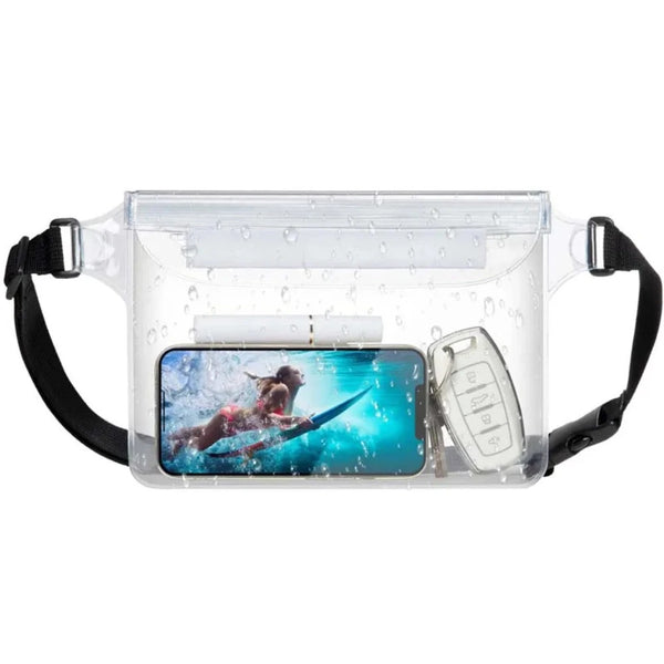 Pochette transparente étanche Waterproof pour smartphones et accessoires