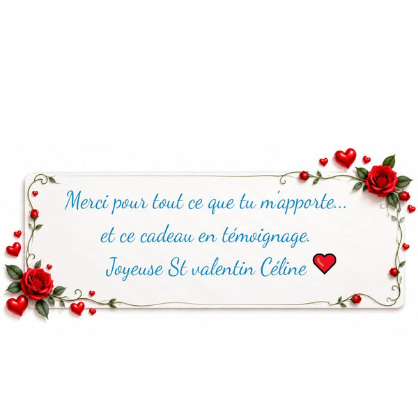 Carte de Saint-Valentin personnalisée