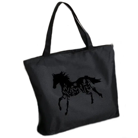Sac en cuir de crocodile avec fer à cheval noir - Oliva Bags & Shoes Sac en cuir de crocodile avec fer à cheval noir - Oliva Bags & Shoes