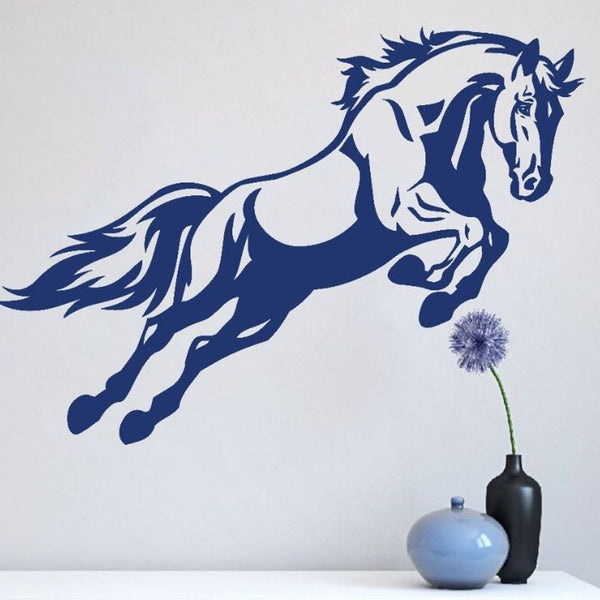 Sticker mural Déco saut de cheval