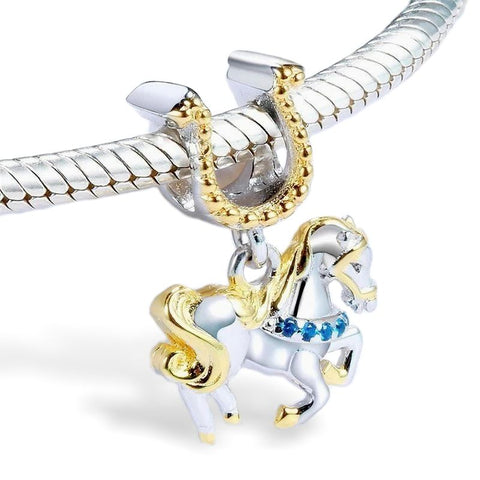 Ponytail&Co Bracelet Cheval Acier 