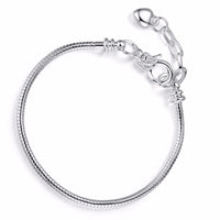 Bracelet Pandora Chaîne serpent - Petit coeur