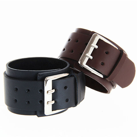 Bracelet cuir Boucle ceinture