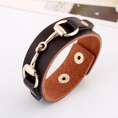 Bracelet cuir Mors de cheval