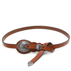 Ceinture femme Cuir Boucle mode Country