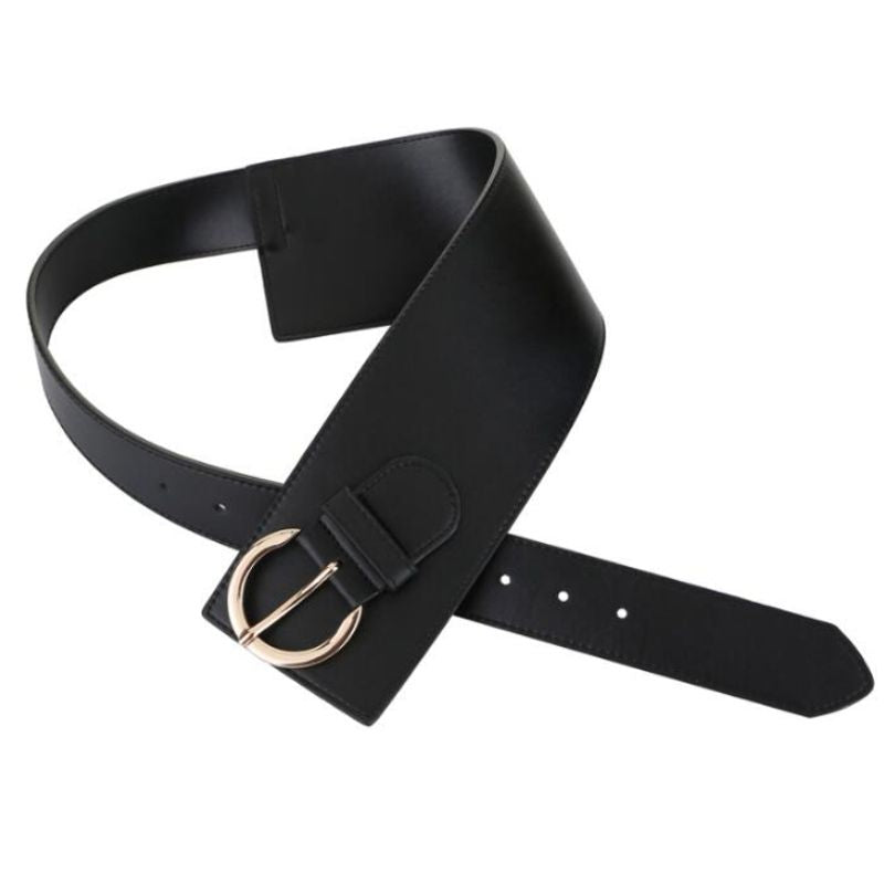 Nouveau femmes ceinture en cuir véritable dames ceintures mode marque de luxe  femme jean coupe-vent ceinture femmes 3.0cm-style7 boîte, 95CM : :  Mode