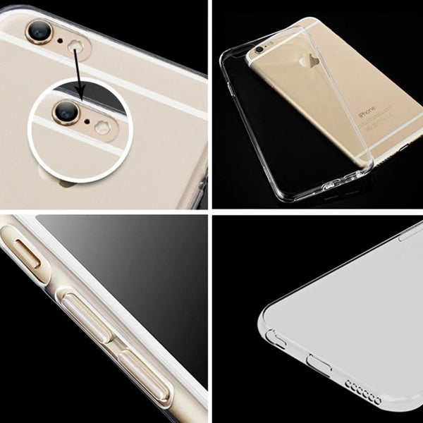 Coque Protection iPhone Cristal transparent - Cheval noir au galop pour iPhone 4, 5, 6, 6 plus, 7, 7 et 8 Plus, 11