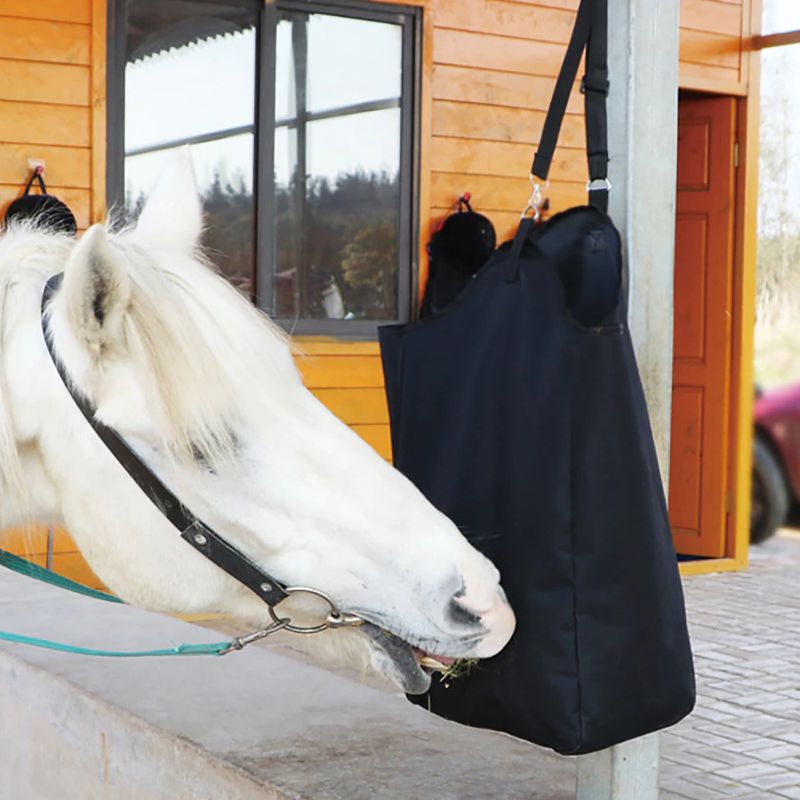 Allecto Plus - Sac à foin pour chevaux 90 x 60 cm - Maille fine - Capacité 4 kg Allecto Plus - Sac à foin pour chevaux 90 x 60 cm - Maille fine - Capacité 4 kg