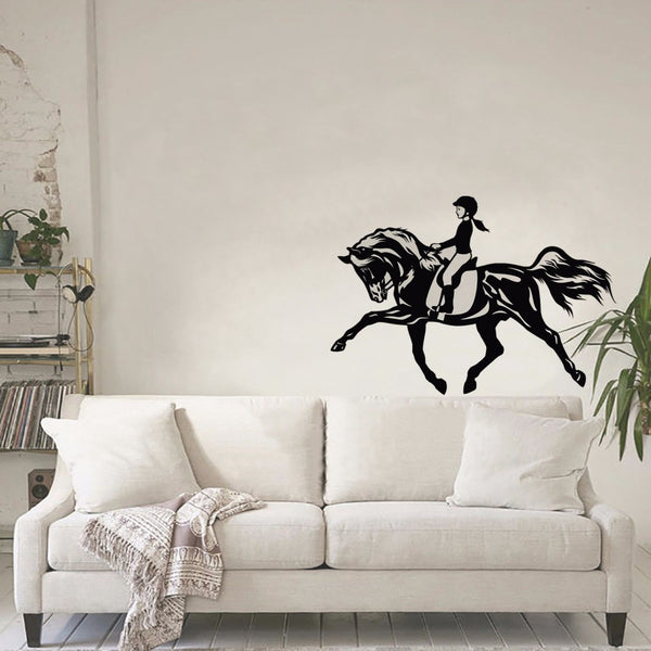 Sticker mural Déco - Marche Equestre