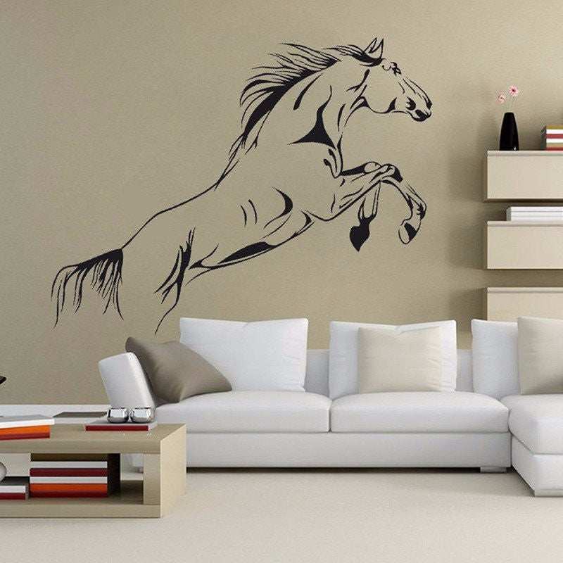 Chevaux Sticker Stickers Murales Cheval: Stickers Chevaux À Imprimer – YJCY