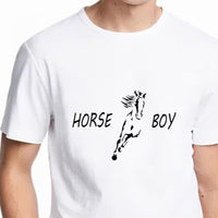 T-Shirt - Marquage humoristique Horse boy