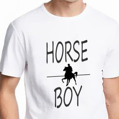 T-Shirt - Imprimé humoristique Horse boy (2)