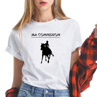 T-Shirt - Marquage humoristique Ma connexion