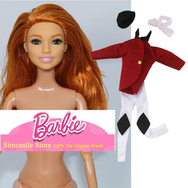 Vêtement d'équitation pour poupée Barbie fille