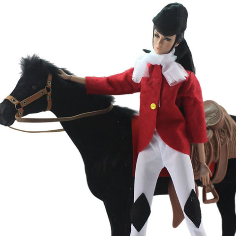 Vêtement d'équitation pour poupée Barbie fille
